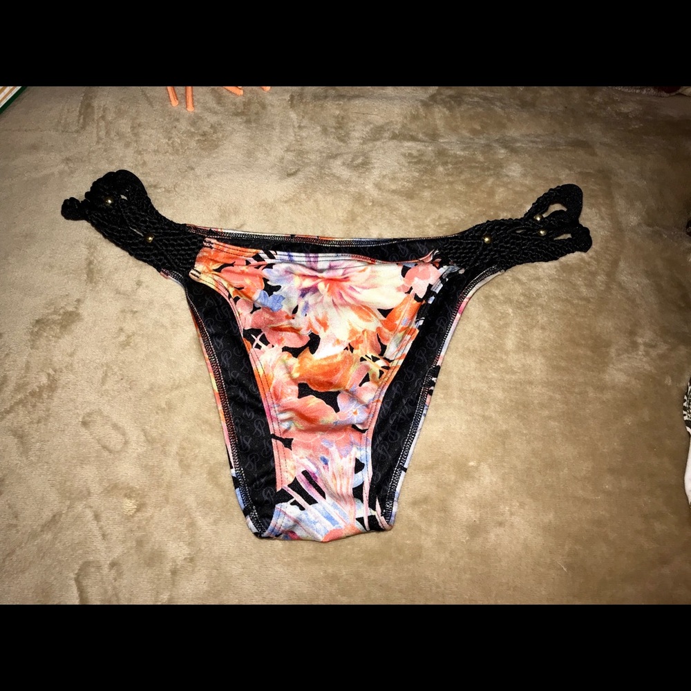 Victoria Secret Black Brazilian Bikini Bottoms